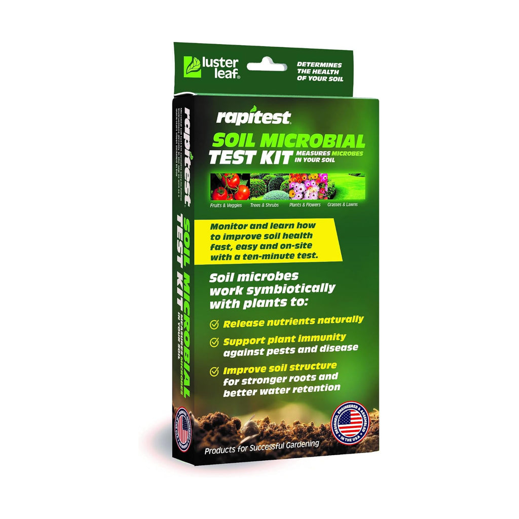 Rapitest® Soil Microbial Test Kit. Improve Soil Health and Activity. for use Along with Soil