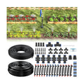 Pawfly 230 ft Quick Connect Drip Irrigation Kit, Drip Irrigation System for Garden Watering System with 1/2" (33 ft) &