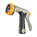FANHAO Metal Garden Hose Nozzle Heavy Duty, Rear Trigger Water Sprayer | 7 Adjustable Spray Patterns, Flow Control