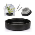 Japanese Flower Frog Ikebana Vase Kit for Flower Arrangement