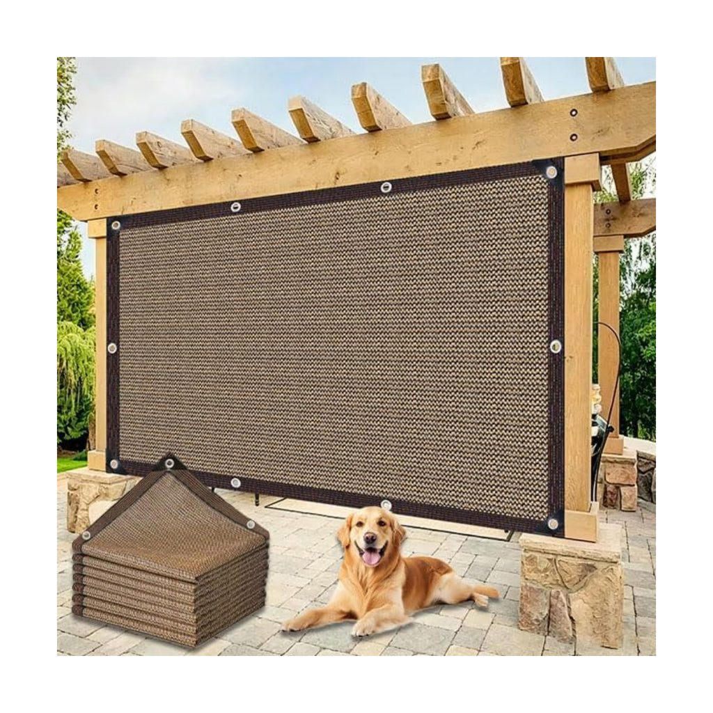 70% Sunblock Shade Cloth Shade Cloth with Grommets 6x20 Ft Garden Shade Mesh for Plant Cover Greenhouse Tomatoes Plants