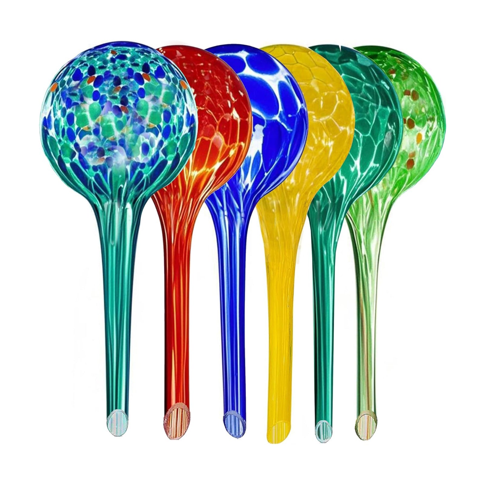 Self Watering Globes for Plant, Large Glass Outdoor Plant Watering Devices | Plant Self Watering Bulb for Vacation