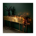 HipTree 6FT Halloween Lighted Black Vine Garland Orange Purple Lights