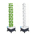 14 Layer Hydroponic Tower 70 Slot Vertical Garden Grow Kit | 14-Layer hydroponic tower 70-slot vertical garden kit with