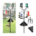 Squirrel Proof Bird Feeder Pole, 92" Adjustable Heavy‑Duty Stand