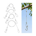 4 Pcs Bird Feeder Hanger Set, PVC Coated Bird Feeder Chain and Hook