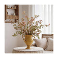 Suncalla 6 Pcs Faux Dusty Plum Berry Stem Fall Decor, Pink Green, 35 Inch