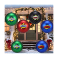 Tigeen 4 Pcs 6'' Large Hero Themed Christmas Ball Ornaments Decoration