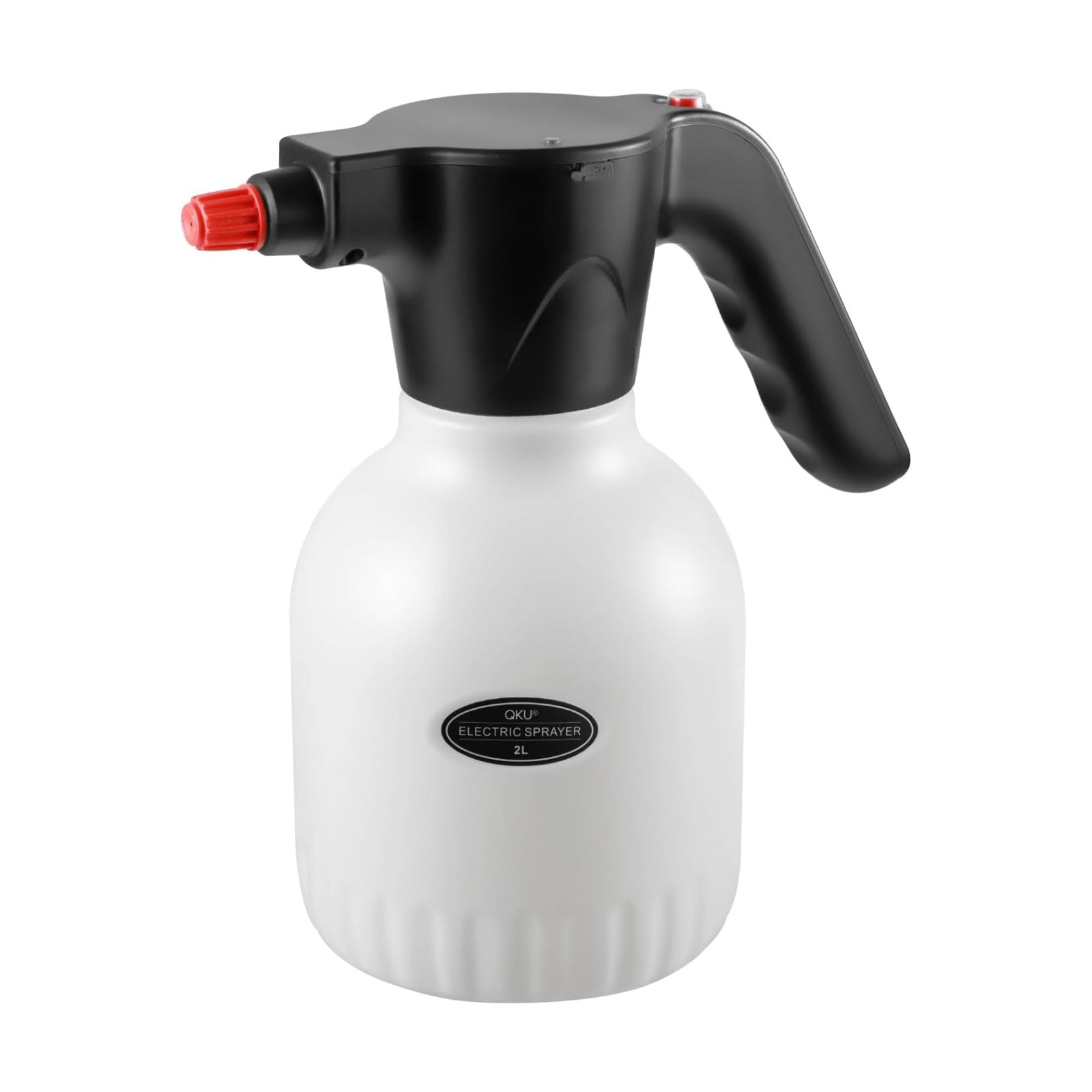 Electric Plant Spray Bottle 0.5 Gallon / 2L White | Adjustable Nozzle, Rechargeable Battery Powered, Garden or Indoor