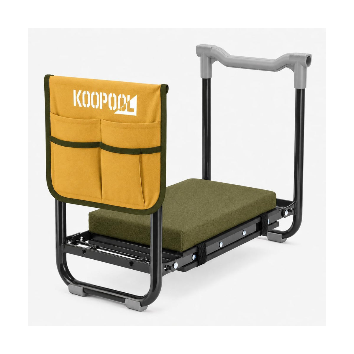 Garden Kneeler and Seat, Foldable Garden Stool, with Kneeling Pad & Bag | Garden kneeling pad, Garden stools for