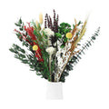 12 Kinds Dried Flower Bouquet, 17" Rustic Boho for Fall Wedding Decorations