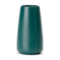 Simple Boho Ceramic Flower Vase for Home Decor (Green,Small)
