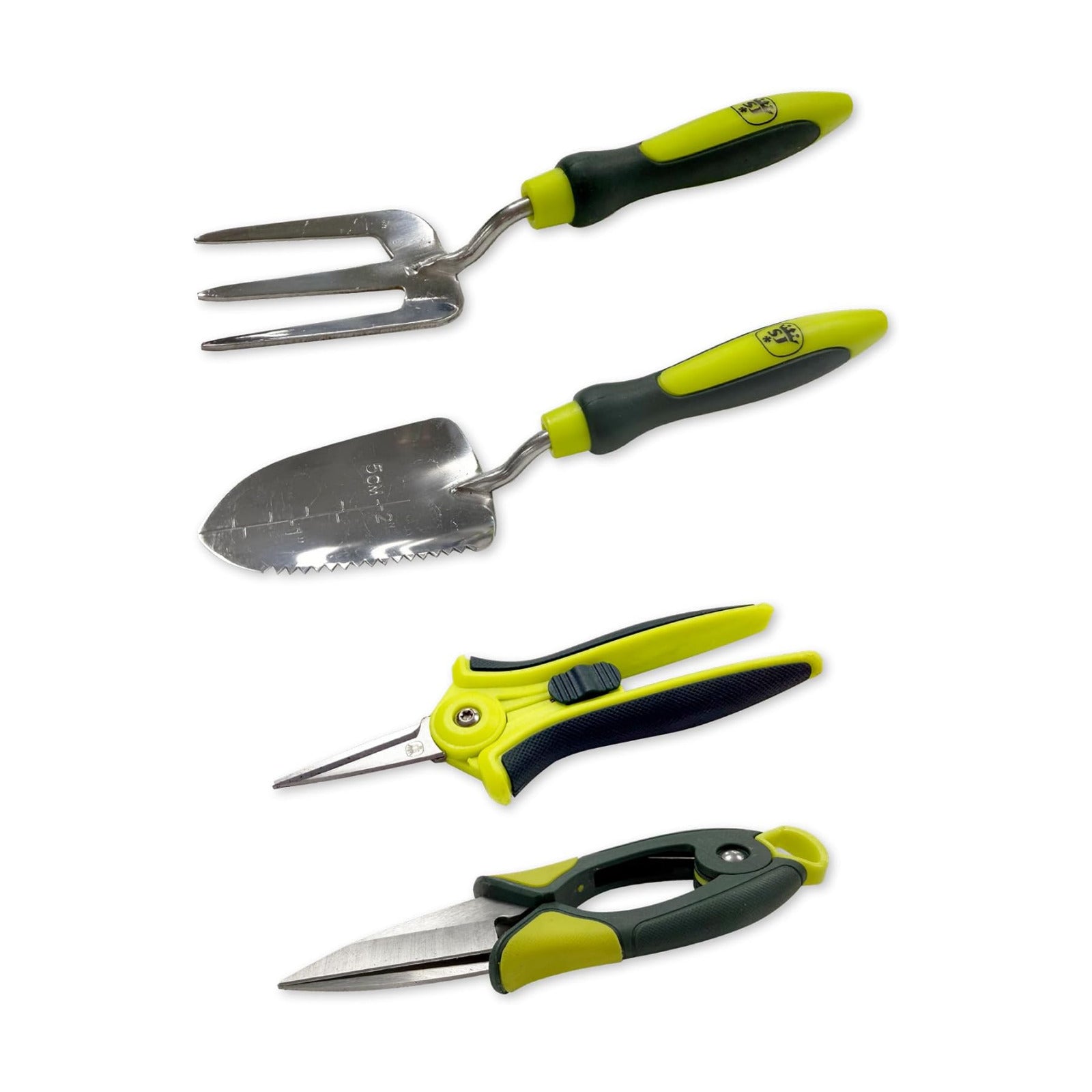 Spear & Jackson Kew Gardens Urban Oasis 4-Piece Garden Tool Set, Plant Shears, Topiary Shears, Planting Trowel & Weed