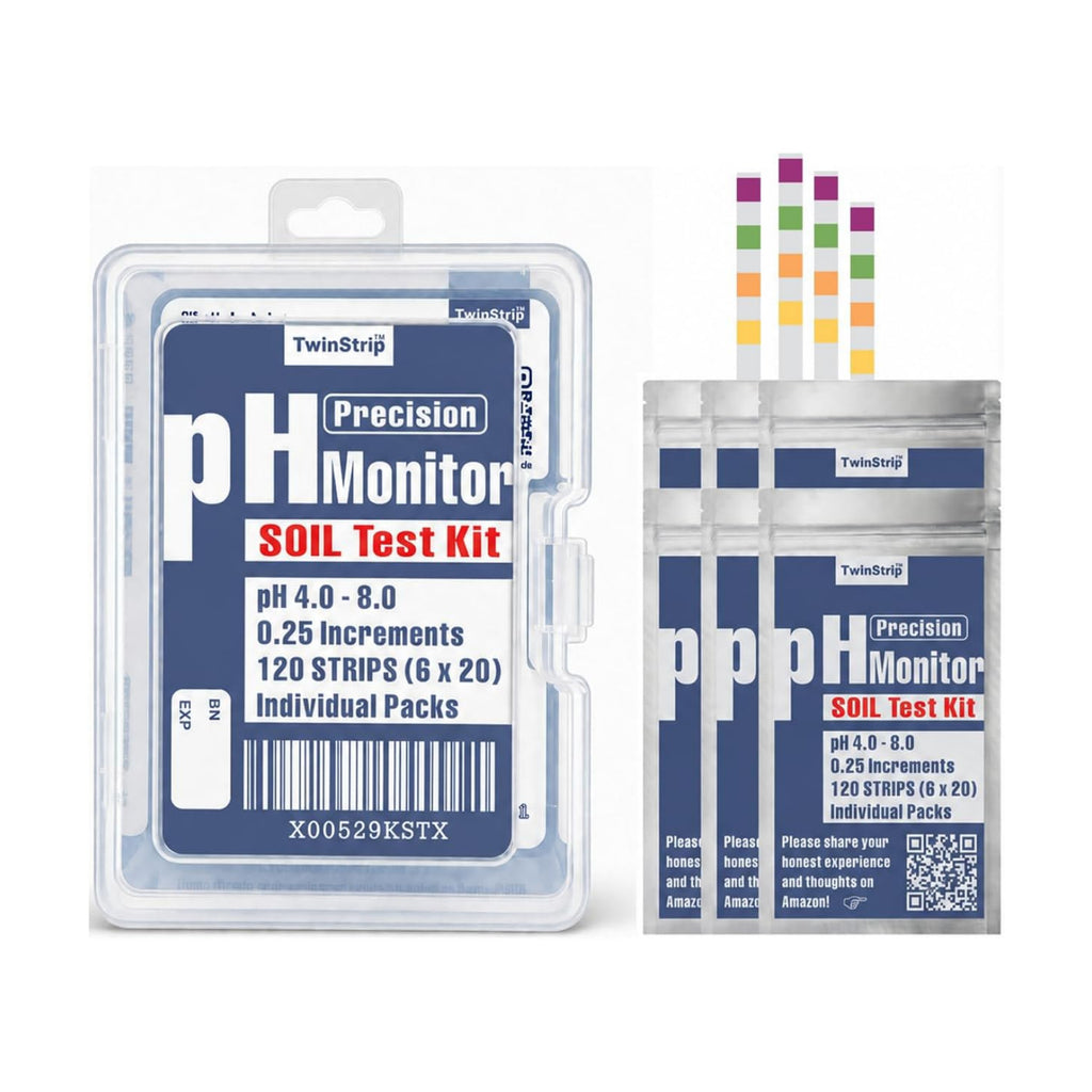 Soil pH Test Kit, 4.0-8.0, 0.25 Increments, Quad-Pad, 120 Count | Hydrangea color care, Garden soil, Herb Vegetables