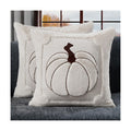 Allorry Fall Pillow Covers 26x26 2 Pack Cream White Pumpkin Home Decor 010E
