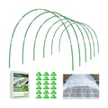 10×20 FT Ultra Fine Garden Mesh Netting with 36PCS Fiberglass Hoops, Reusable Raised Garden Bed Cover for Vegetables