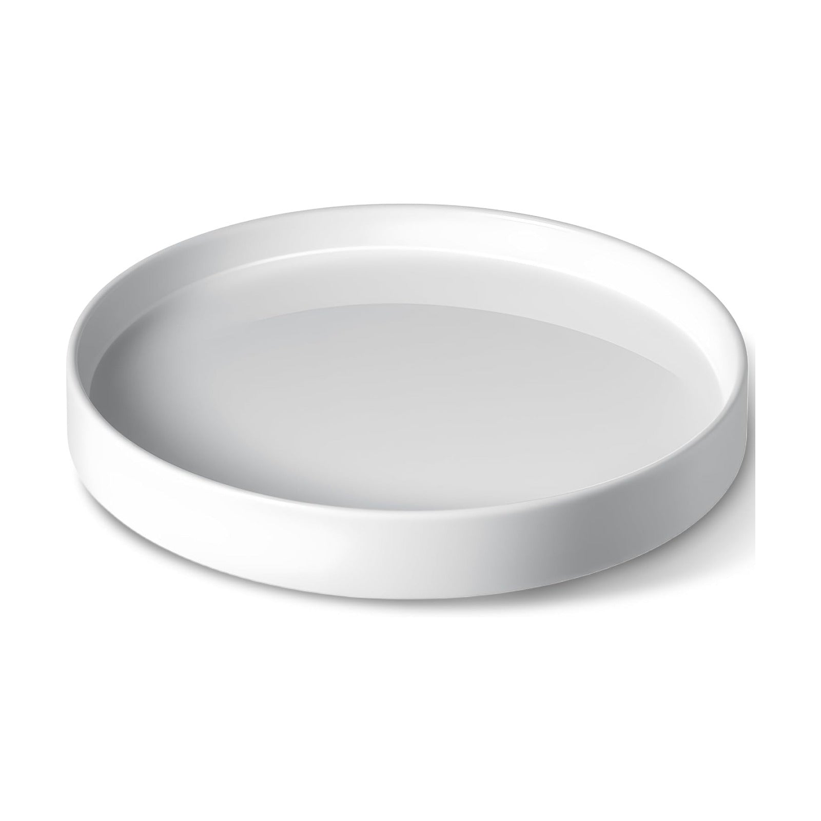 Ceramic Plant Saucer 12.5 Inch 1 Pack White, Fits Pot Base Under 12 Inch | Sturdy, Leak-Proof, Indoor Outdoor Planter