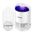 Fly Trap Indoor, Fruit Fly Traps for Indoors Suction & Adjust Light, White | Plug-in Gnats Killer Catcher with 365-395
