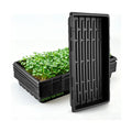 CMOOD 10 Pack 1020 Trays Heavy Duty Extra Thick Seed Starting Trays, Plant Trays for Seedlings, Plant Germination