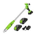 LITEKON Electric Cordless Weed Puller Tool, 20V Battery Powered Stand Up Weeder with 2.0Ah Battery & Fast Charger