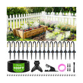 Thiswing 100 FT 360° Adjustable Irrigation System with Stake Holders | 1/4" Tubing, 16 Nozzles, Automatic Watering