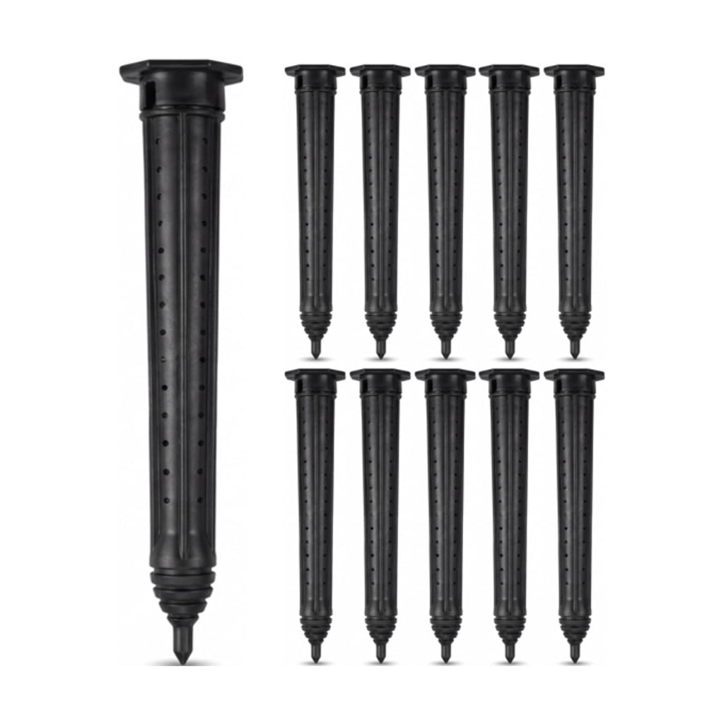 12 Pack Tree Watering Stake Large UV Protected ABS Plastic Deep Root Irrigation Spike for Garden Shrubs Bushes Shrubs
