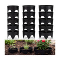 90 Pcs Adjustable Plant Rings for Outdoor Plants, Diameter Range 8.3-15.7in Interlocking Tree Planting Rings Grow