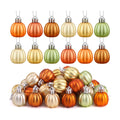 Colingmill 36 Pcs Fall Tree Ornaments, Farmhouse Pumpkin Hanging Ornaments