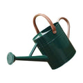 1 Gallon Metal Watering Can for Outdoor Indoor Garden Plants，Green | Movable Handle，With Removable Spout, Can Choose