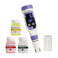 7-in-1 Digital Pool Water Tester – Chlorine, pH,Salt,ORP, EC, TDS&Temp Meter for Saltwater Pools, Hot Tubs, Spas