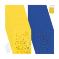 Qualirey 100 Pcs Yellow,Blue,Green Sticky Traps 6x8in for Gnats Indoor | Dual-sided for Fungus Gnats Fruit Flies