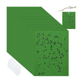 Qualirey 100 Pcs Yellow Sticky Traps 6x8in for Gnats Indoor | Dual-sided for Fungus Gnats Fruit Flies Whiteflies