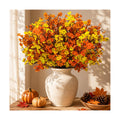 Der Rose 12 Stems Fall Babys Breath Artificial Flowers for Home Vase Decor