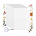 100 Sheets A4 Blotting Paper for Flower Press