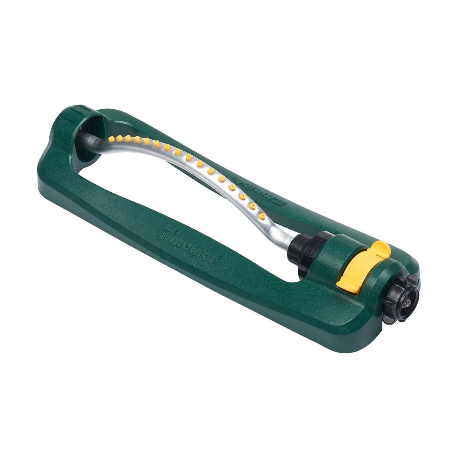 Melnor 65147AMZ Turbo Oscillating Lawn Sprinkler, 3,200 Sq. Ft. Coverage, 16 Precision Nozzles, Adjustable Range