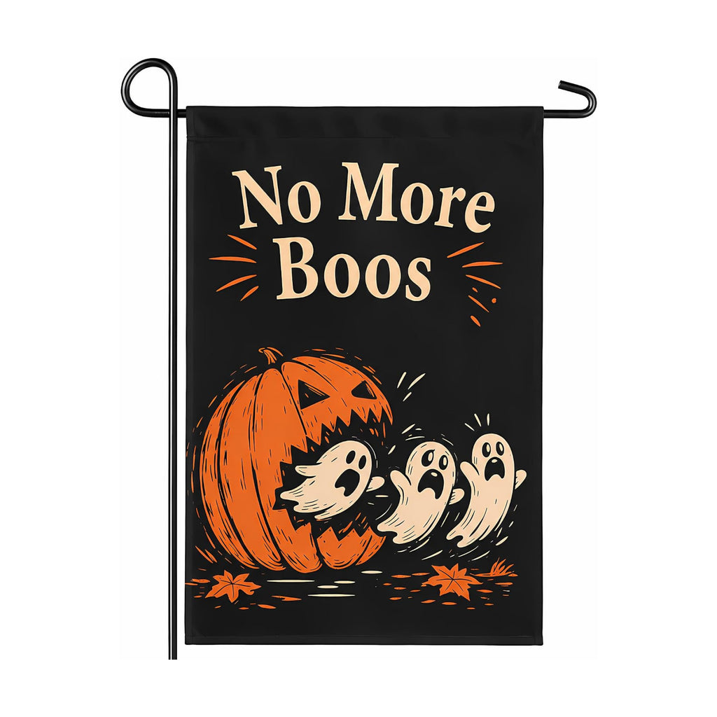 Halloween Party Decorations - Ghost Pumpkin Halloween Garden Flag | Double Sided Halloween Backdrop Banner - Halloween Party Favors Supplies Decor for Garden Yard Porch Patio Lawn Outdoor Outside