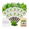 Gourmet Herb Seed Pod Kit for AeroGarden, idoo, Ahopegarden, MUFGA with Basil, Parsley, Thyme, Mint, Cilantro, Dill