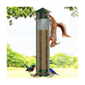 Metal Squirrel Proof Bird Feeders for Outdoors Hanging 5.5LB Lager Capacity