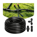 50 FT 1/2 Inch Drip Irrigation Tubing Main Line Hose Tube for Irrigation System Expansion (Includes 6-Way