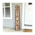 Welcome to Our Home Front Door Sign, 47"X8", Wood