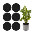 Plant Pot Cover,6 Inch Plant Pot Grid Mat,Cuttable Pot Soil Guard,Cat Proof