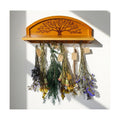 Tree of Life Herb Drying Rack,Floral Display Holder for Garden and Kitchen