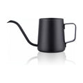 Doseno Black Watering Can, 12oz Stainless Steel, Long Spout and Handle