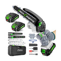 CEEPUY Mini Chainsaw Cordless, 8/6 Inch Portable Electric Chainsaw with Automatic Oiler/Security Lock/Battery Powered