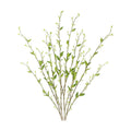 4Pcs Artificial Branches with Leaves Green 37" Faux Greenery Stems for Vase Filler Fake Ficus Twig Plants for Home Indoor Tall Vase Tables Centerpieces Office Wedding Party Decoration