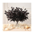30 Pcs Baby Breath Flowers Artificial Bulk, Fake Fall Flowers, Black