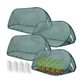 4 Pcs Pop Up Garden Mesh Plant Cover, 39" x 15" x 15" Foldable Plant Protector Net Cage for Raised Beds, Vegetables