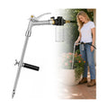 Deep Root Watering Tool for Trees with Trigger Handle & Fertilizer Bottle | One-Piece Stainless Steel Tree Watering