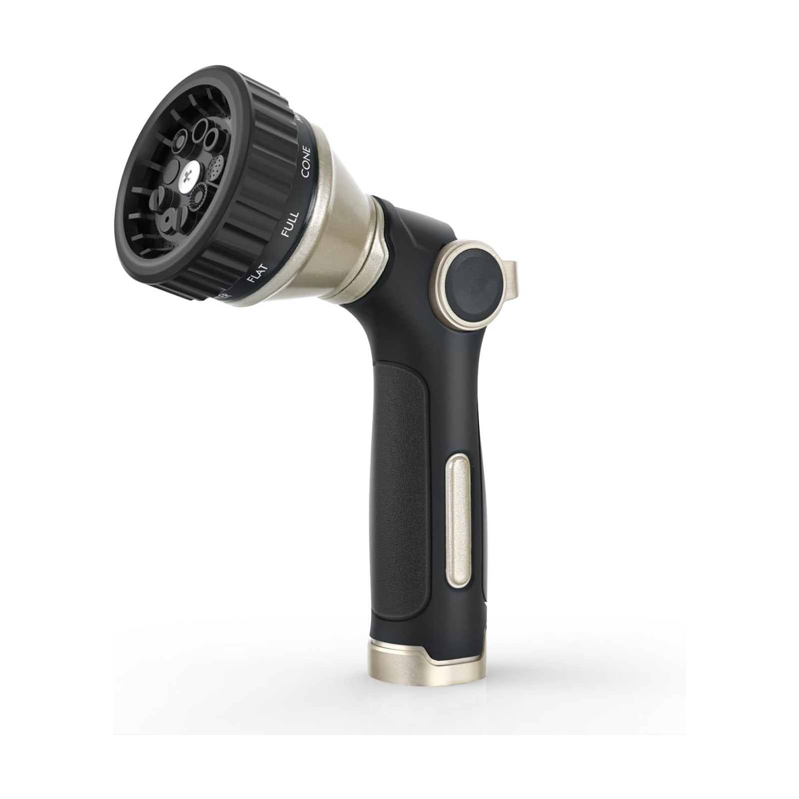 RESTMO Water Hose Nozzle Heavy Duty, Adjustable Hose Sprayer Thumb Control | Premium Zinc Alloy, 8 Adjustable Spray