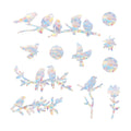 33 PCS Bird Window Strike Prevention Decals, Anti-Collision Window Stickers, Window Clings for Birds, Bird Decals to Prevent Birds from Hitting Windows, Glass Door Bird Safety Stickers